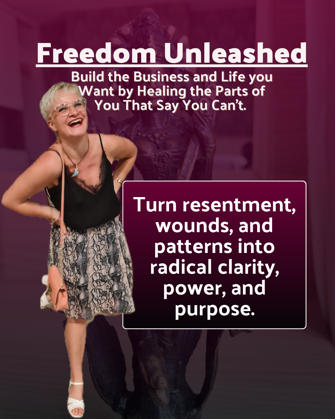 Rewire your brain for freedom and abundance, and learn to create life-affirming boundaries with those that aren’t on board with your outrageously beautiful dreams. Grow resilient to put-downers and become a lift-upper to yourself and your community.