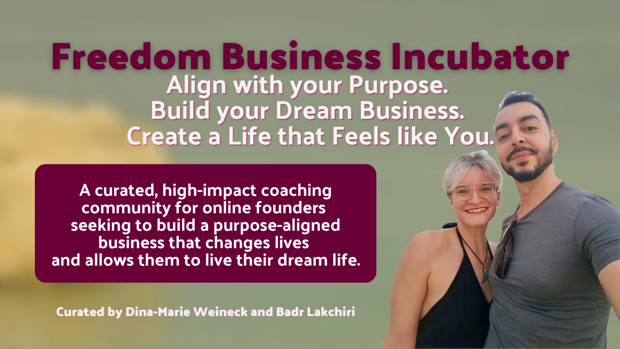 Join Freedom Seekers Community for $39/month:<br />
For Online Entrepreneurs who seek freedom of<br />
judgment, expectations, location, and time.